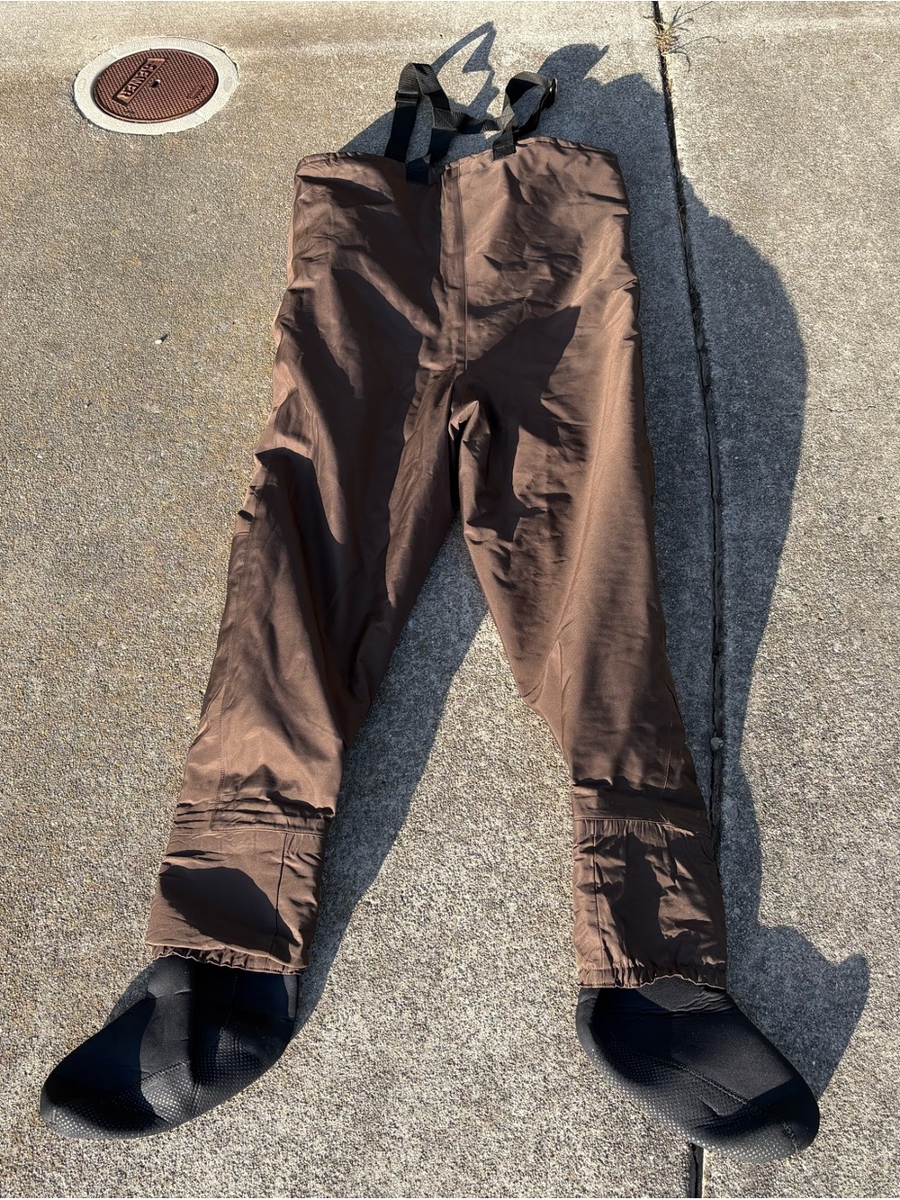 Hodgman fishing waders size medium